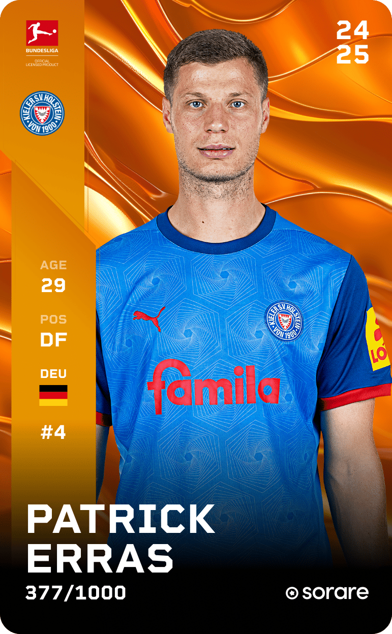 Patrick Erras 2024-25 • Limited 377/1000