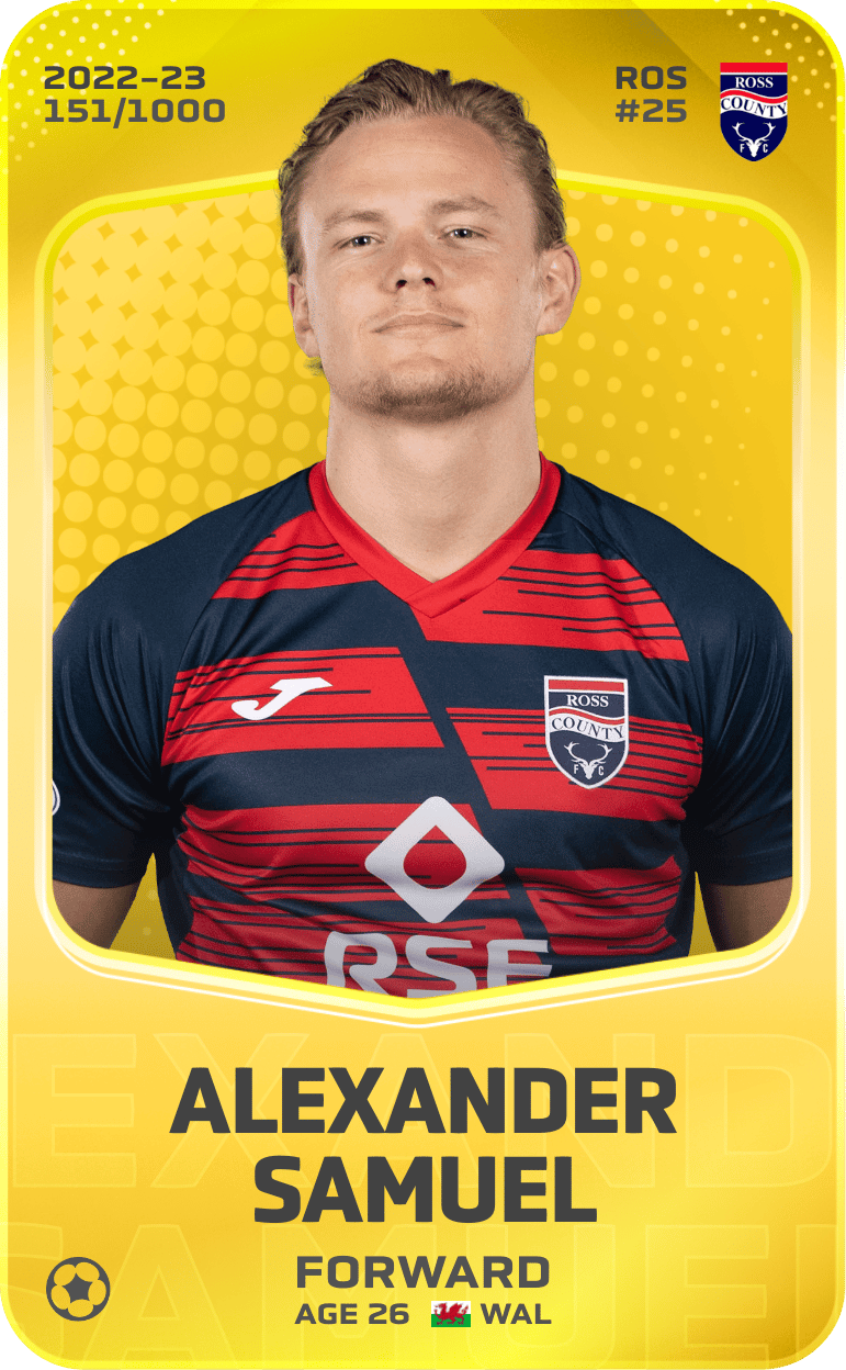 Alexander Samuel 2022-23 • Limited 151/1000