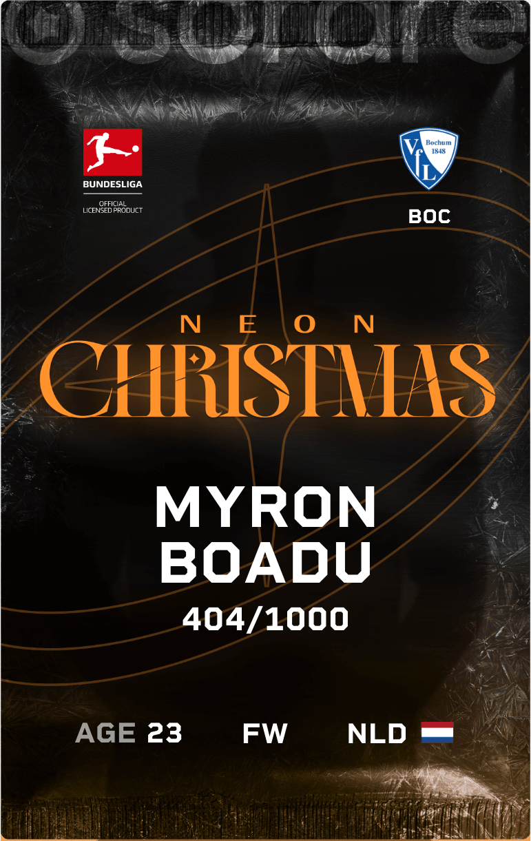 Myron Boadu 2024-25 • Limited 404/1000