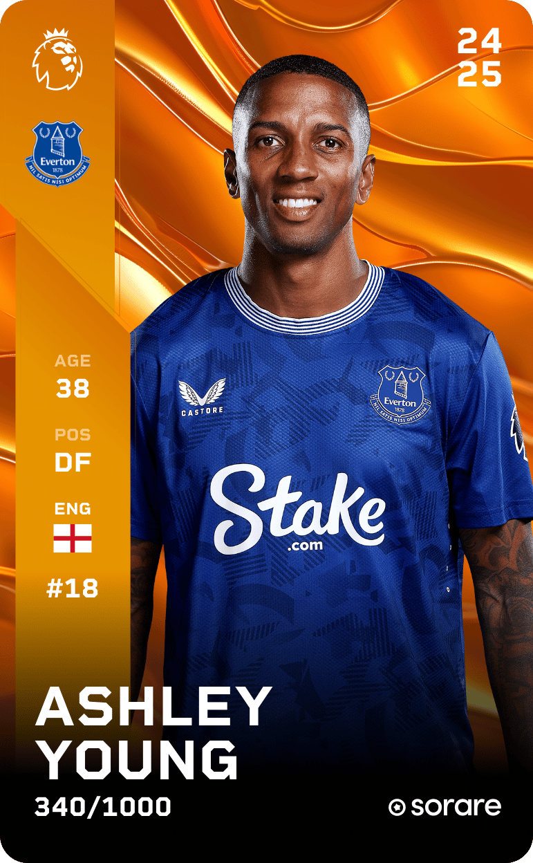 Ashley Young 2024-25 • Limited 340/1000