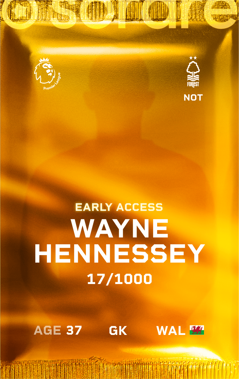 Wayne Hennessey 2024-25 • Limited 17/1000