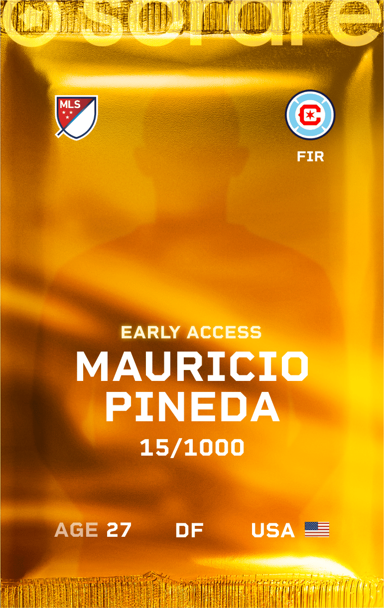 Mauricio Pineda 2025-26 • Limited 15/1000