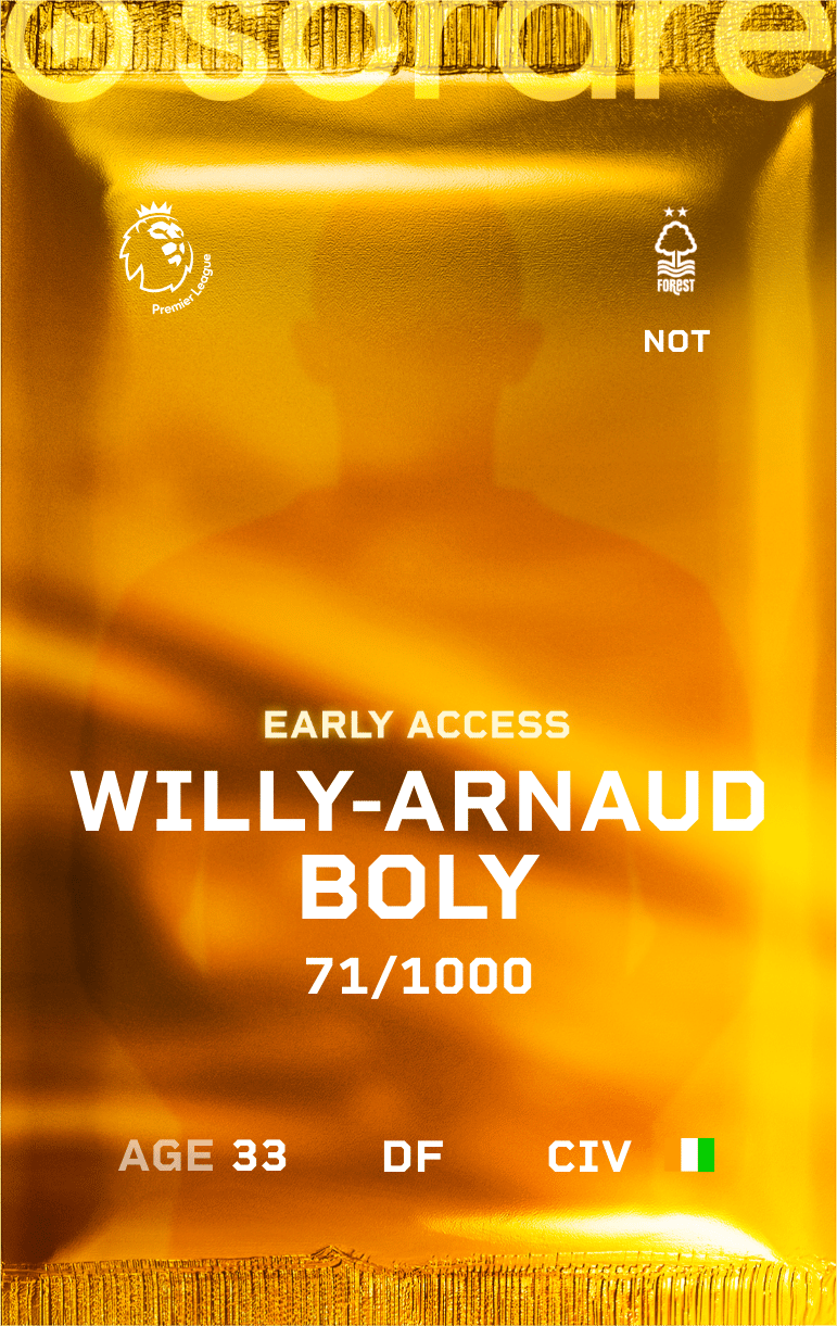 Willy-Arnaud Boly 2024-25 • Limited 71/1000