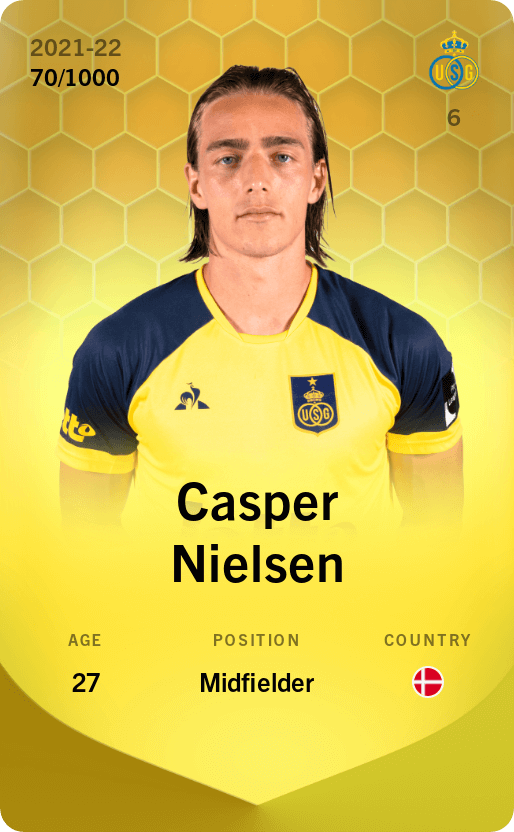 Casper Nielsen 2021-22 • Limited 70/1000