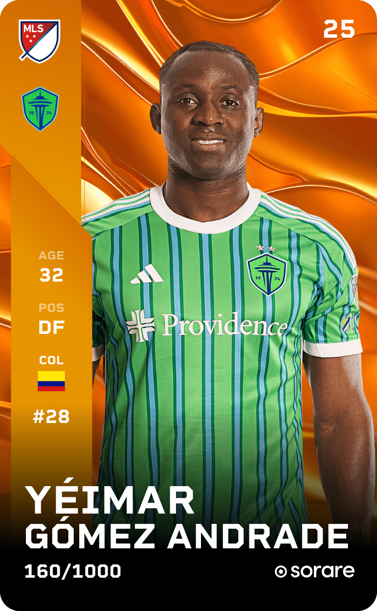 Yéimar Gómez Andrade 2025-26 • Limited 160/1000
