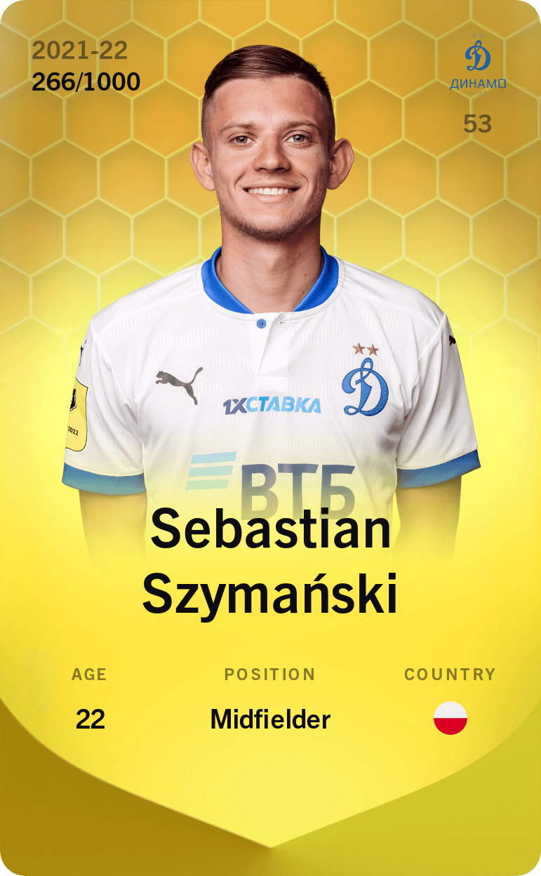 Sebastian Szymański 2021-22 • Limited 266/1000