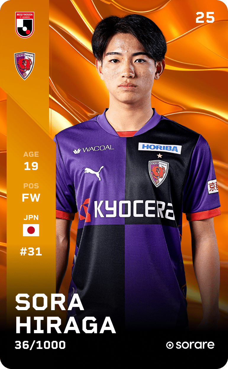 Sora Hiraga 2025-26 • Limited 36/1000