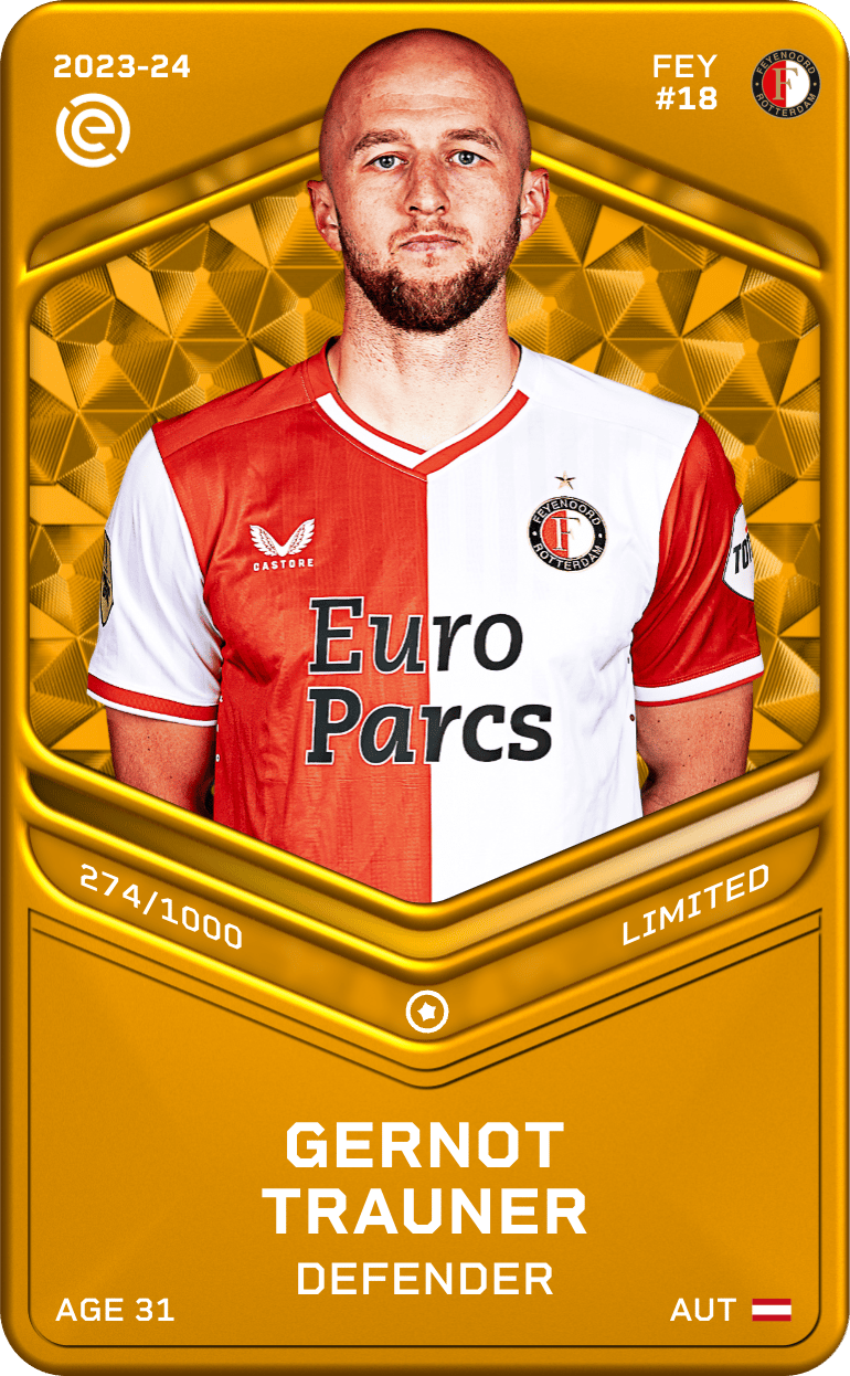 Gernot Trauner 2023-24 • Limited 274/1000