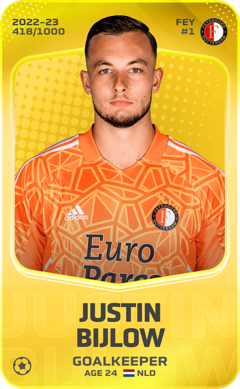 Justin Bijlow 2022-23 • Limited 418/1000