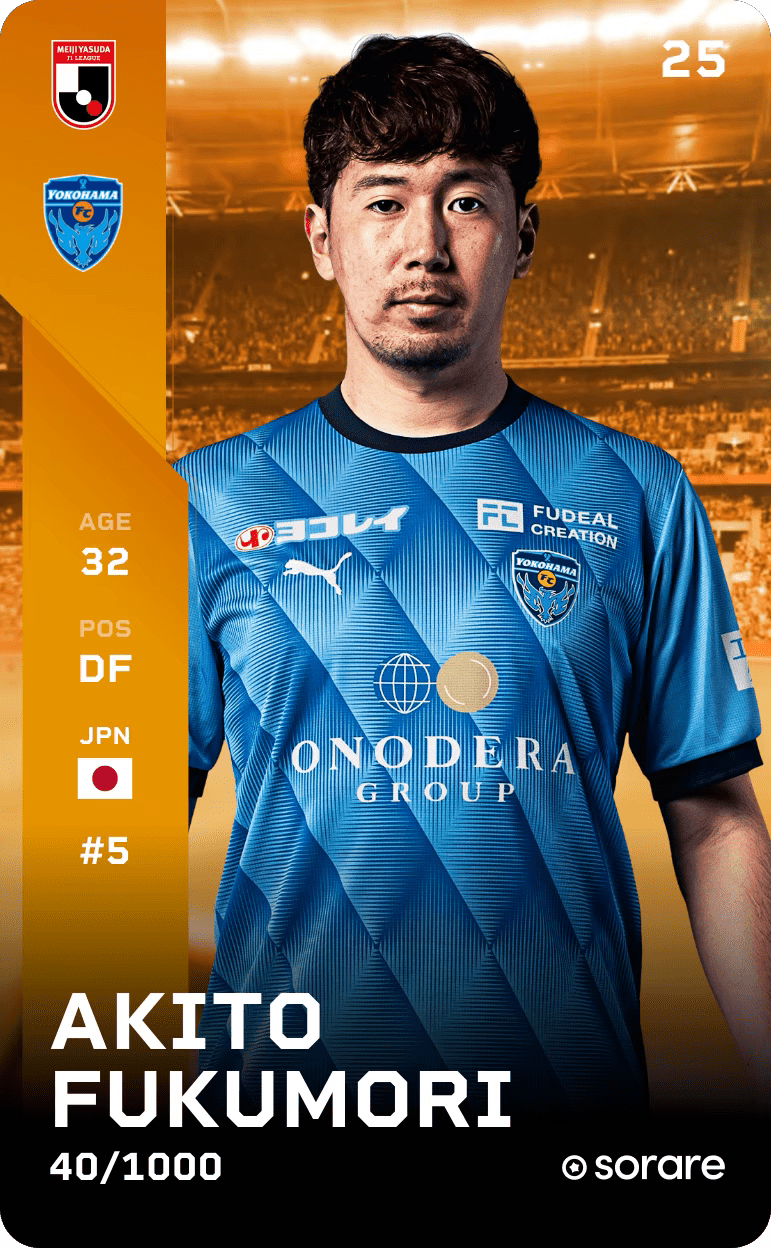 Akito Fukumori 2025-26 • Limited 40/1000