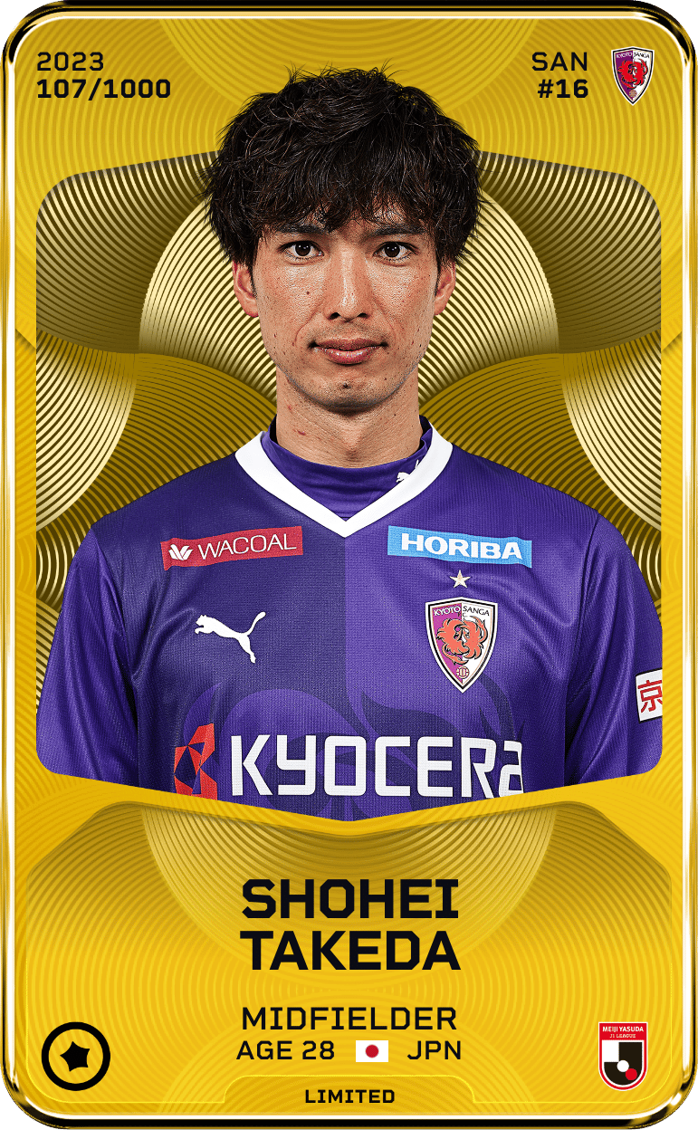 Shohei Takeda 2023-24 • Limited 107/1000