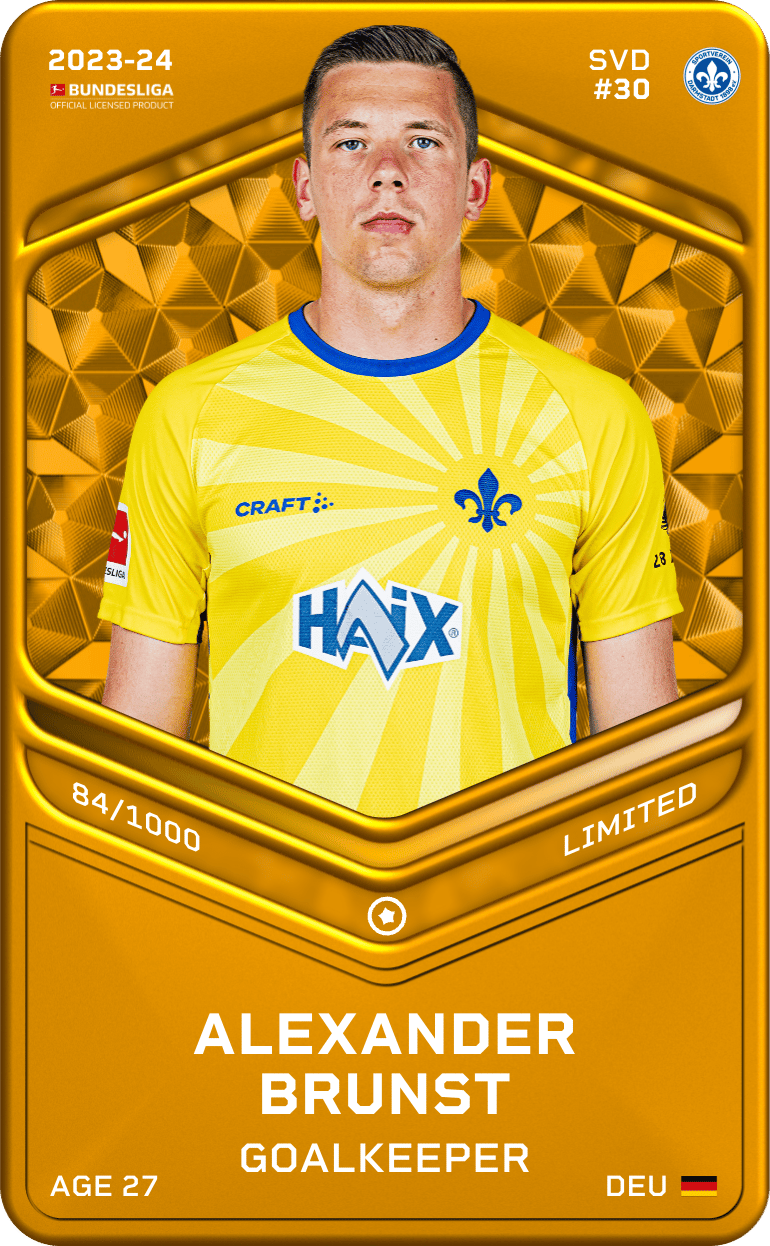 Alexander Brunst 2023-24 • Limited 84/1000