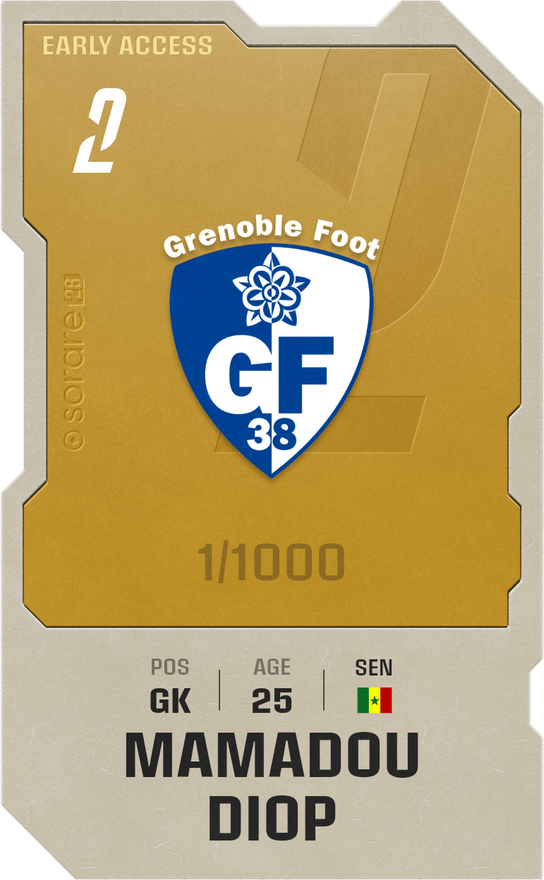 Mamadou Diop 2025-26 • Limited 1/1000