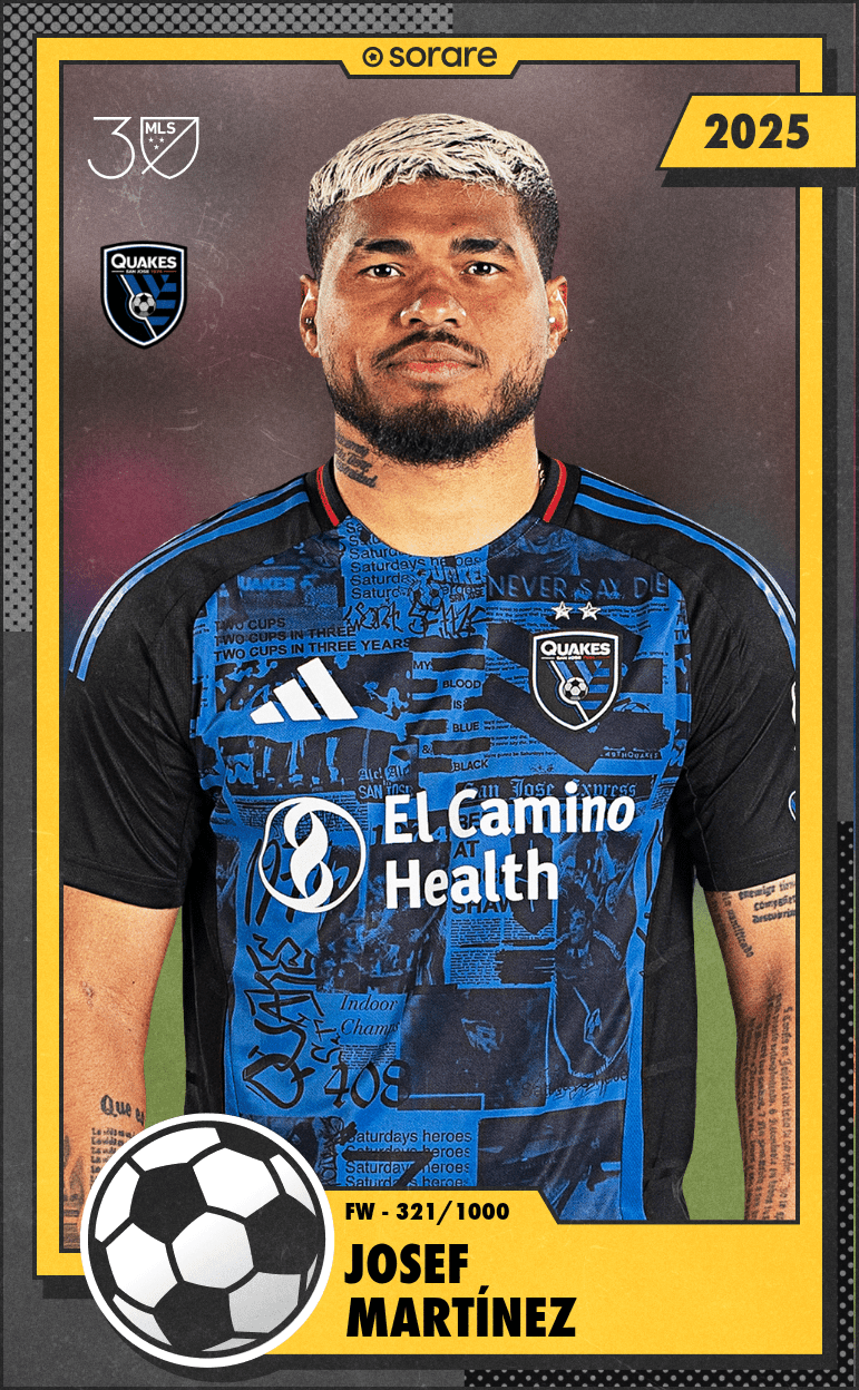 Josef Martínez 2025-26 • Limited 321/1000