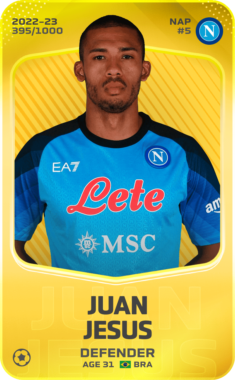 Juan Jesus 2022-23 • Limited 395/1000