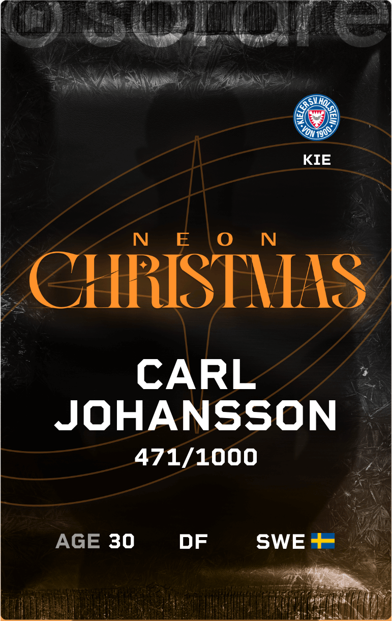 Carl Johansson 2024-25 • Limited 471/1000