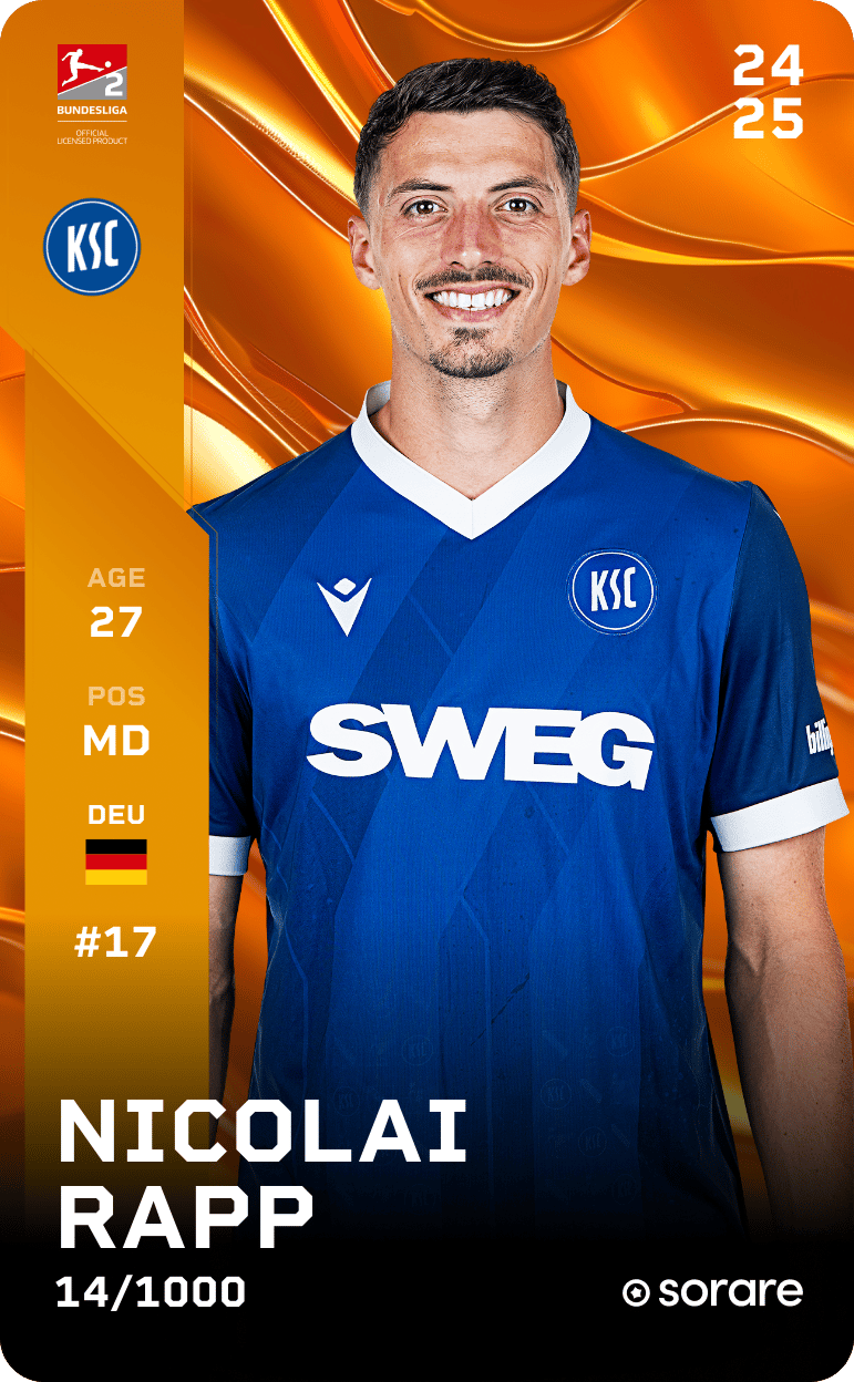 Nicolai Rapp 2024-25 • Limited 14/1000
