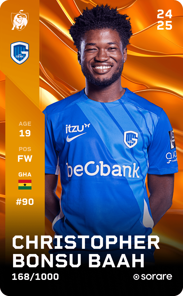 Christopher Bonsu Baah 2024-25 • Limited 168/1000