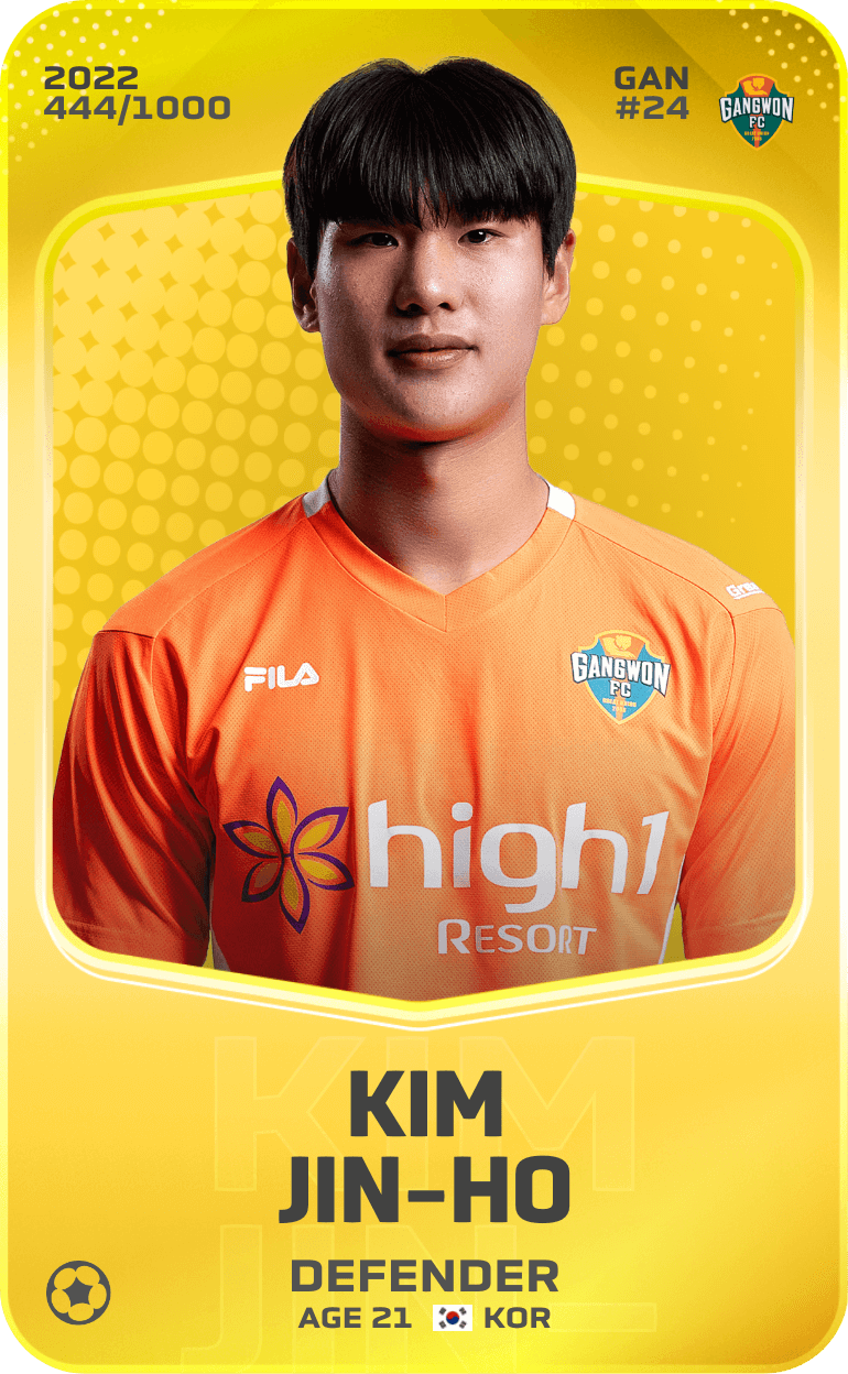 Kim Jin-Ho 2022-23 • Limited 444/1000