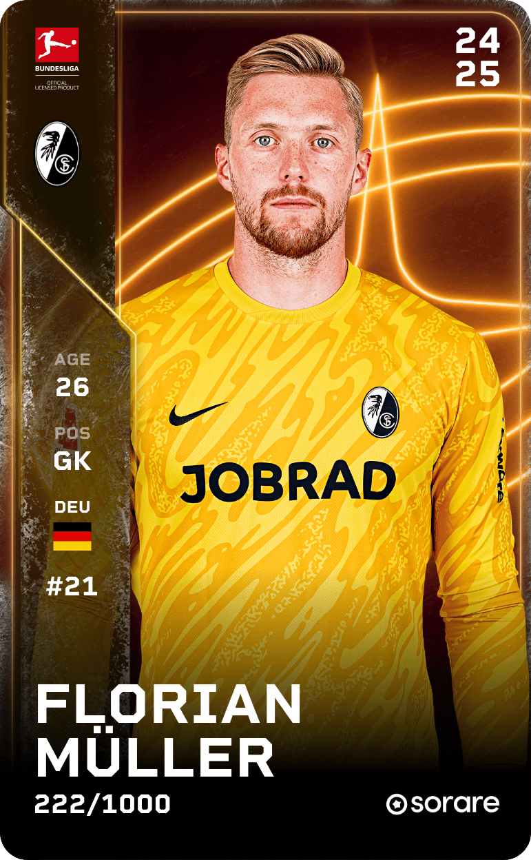 Florian Müller 2024-25 • Limited 222/1000