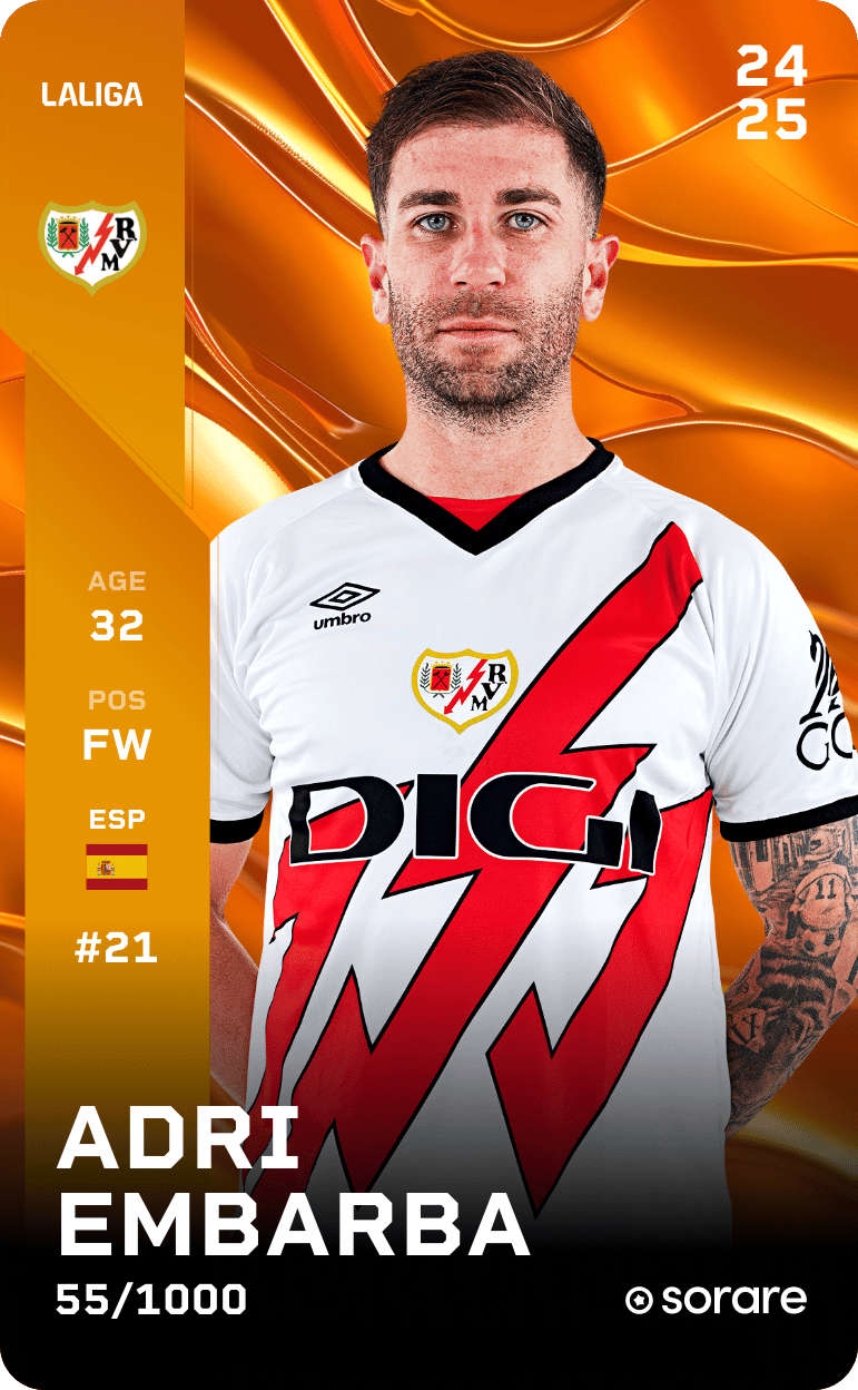 Adrián Embarba 2024-25 • Limited 55/1000