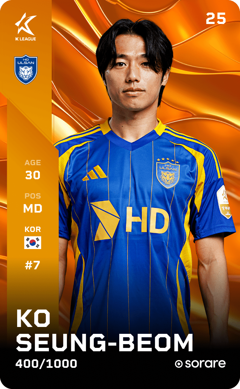Ko Seung-Beom 2025-26 • Limited 400/1000