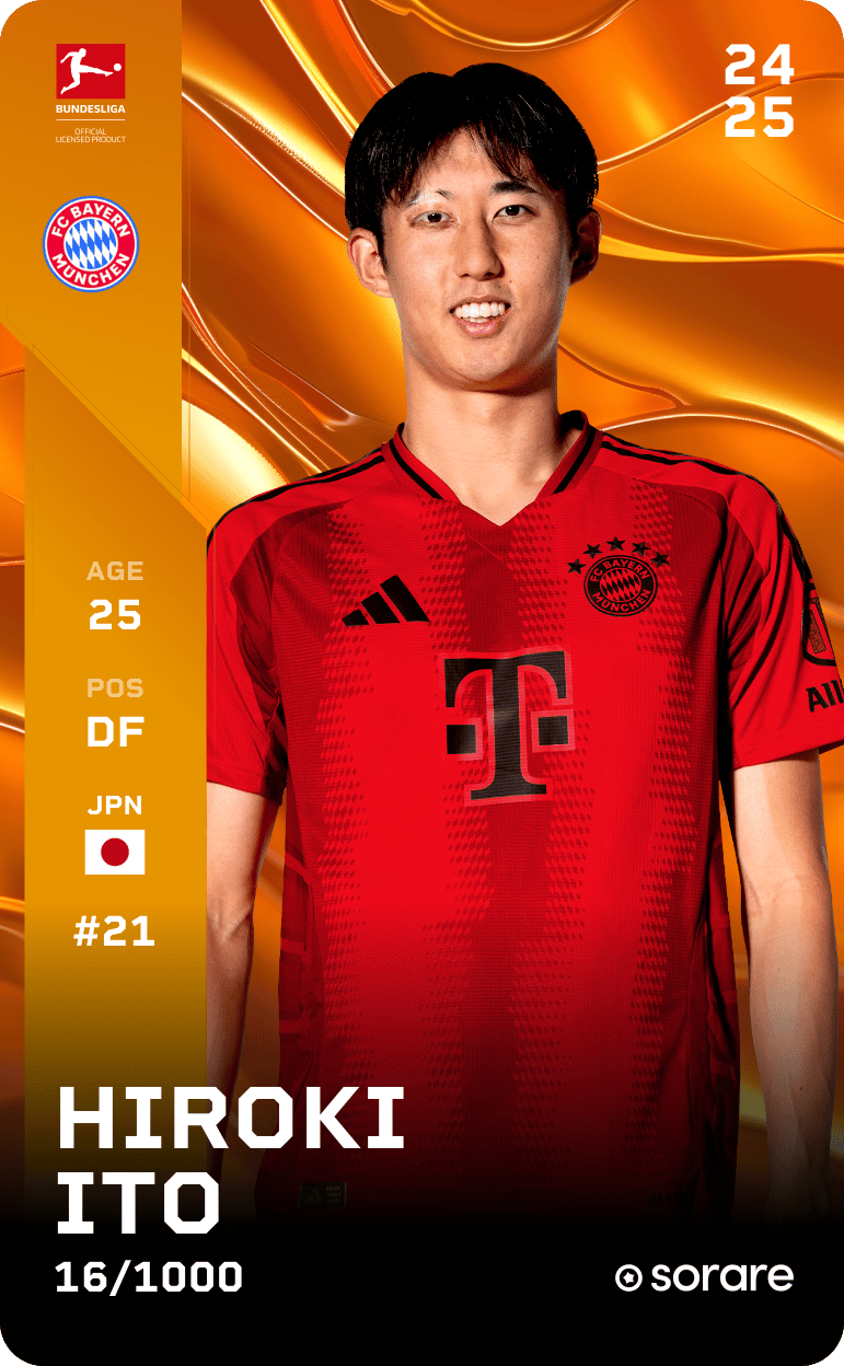 Hiroki Ito 2024-25 • Limited 16/1000