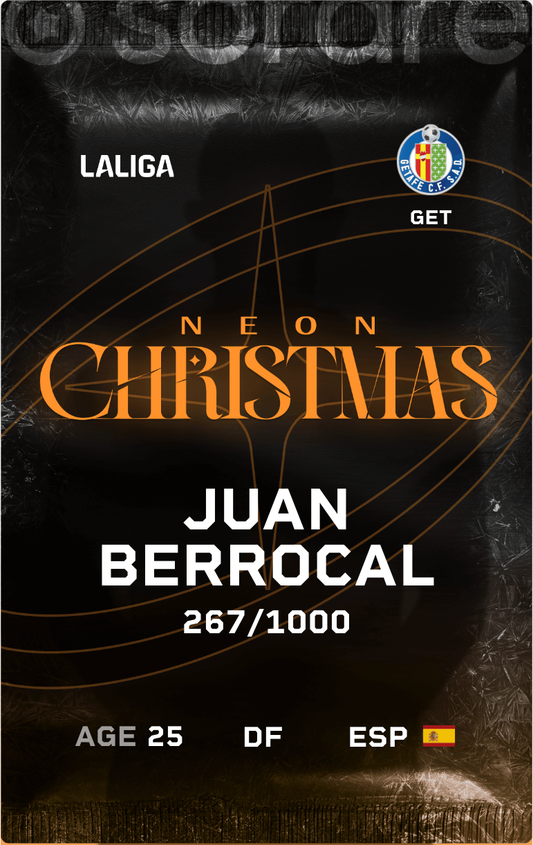 Juan Berrocal 2024-25 • Limited 267/1000