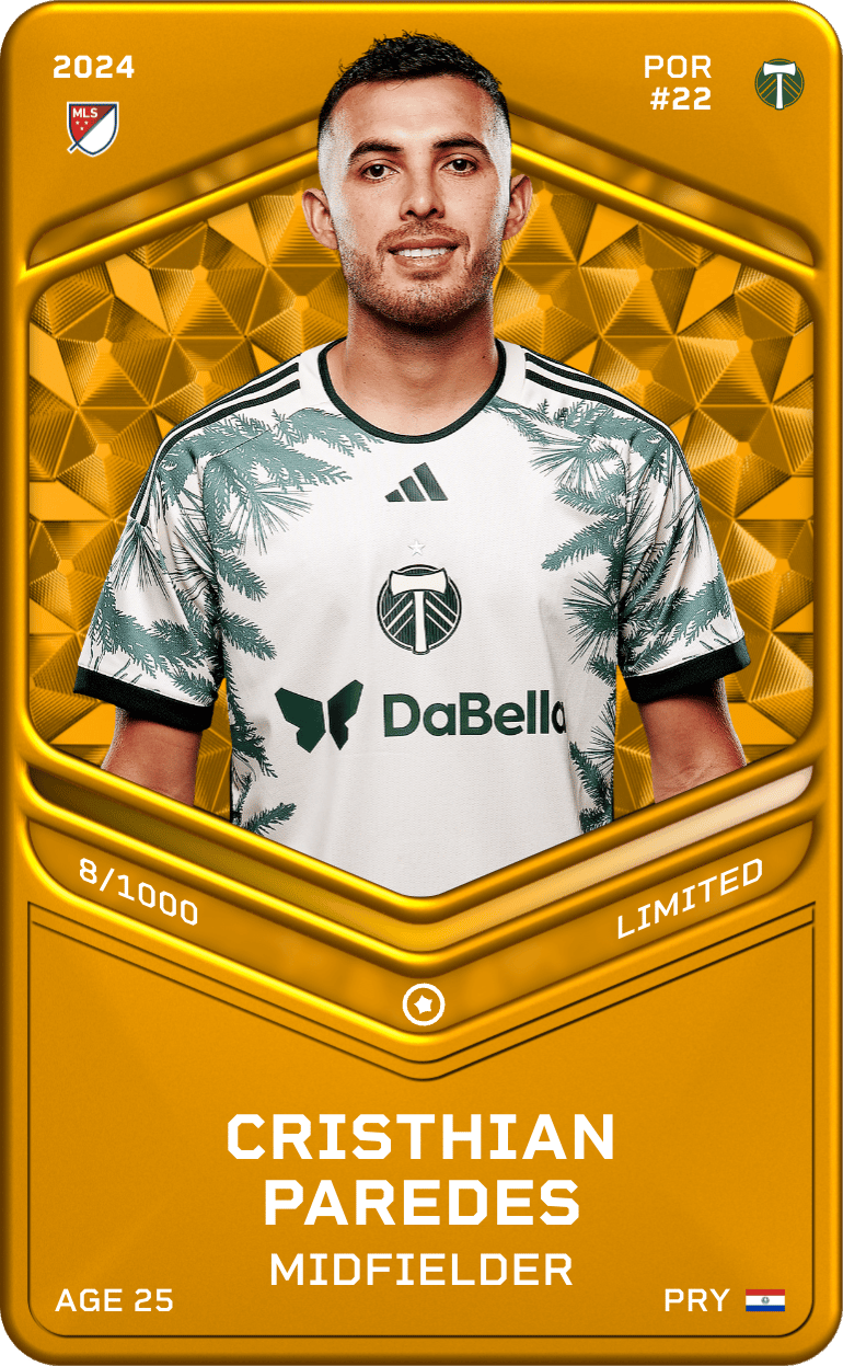 Cristhian Paredes 2024-25 • Limited 8/1000