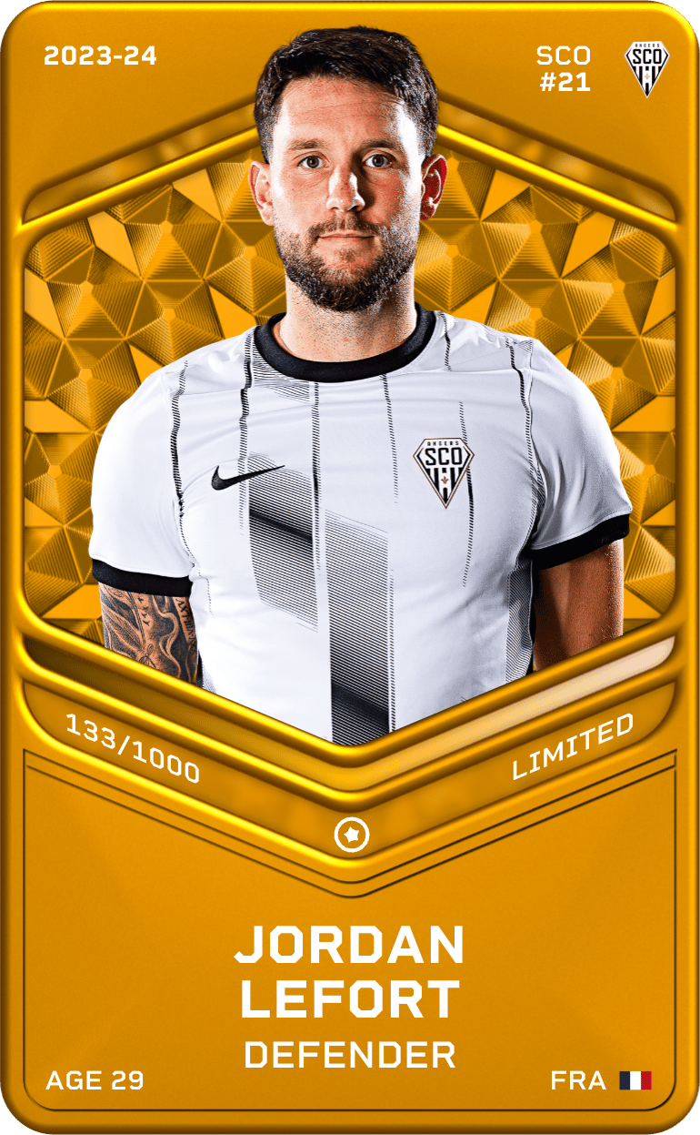 Jordan Lefort 2023-24 • Limited 133/1000