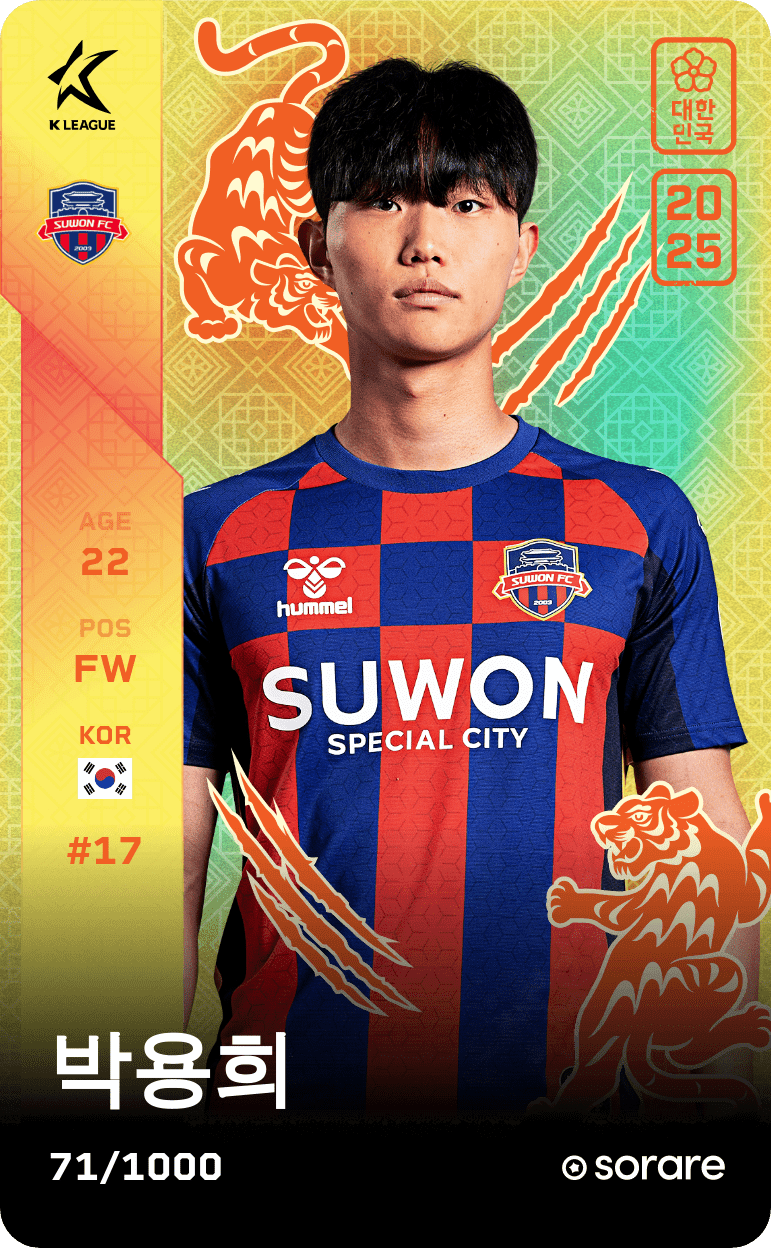 Park Yong-Hui 2025-26 • Limited 71/1000