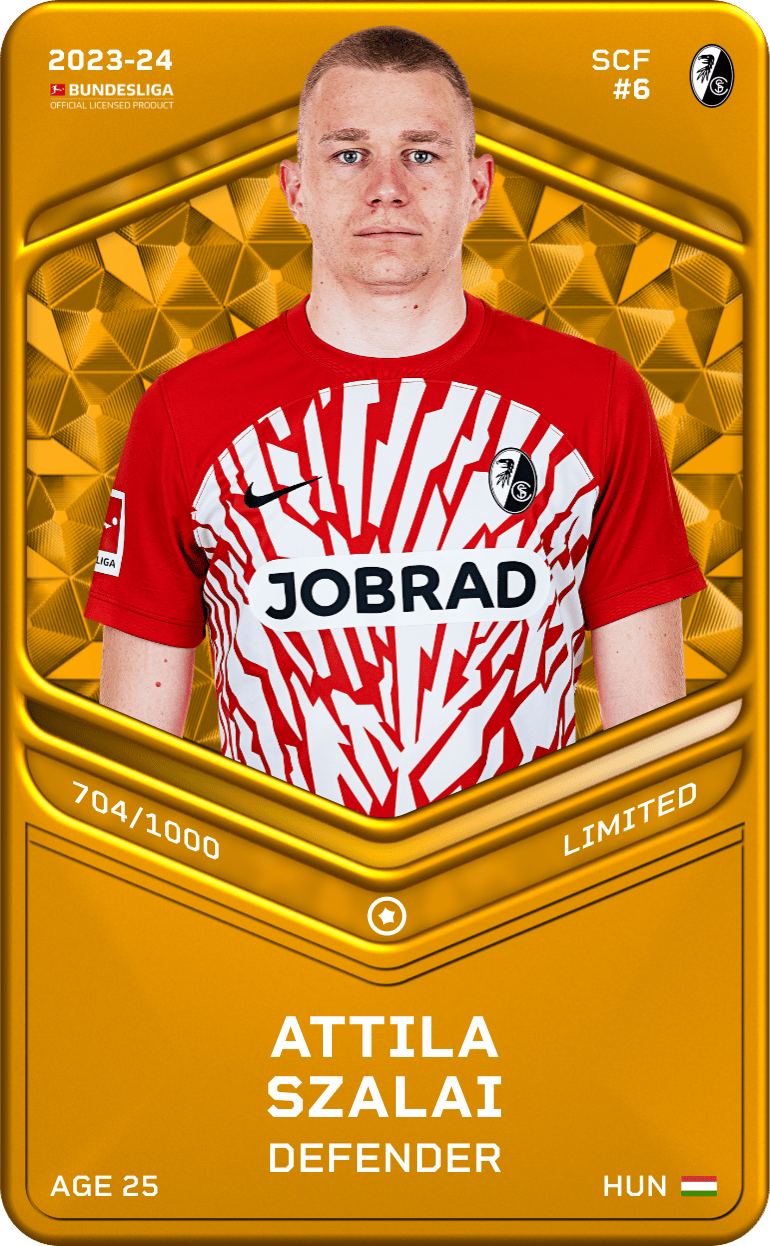 Attila Szalai 2023-24 • Limited 704/1000