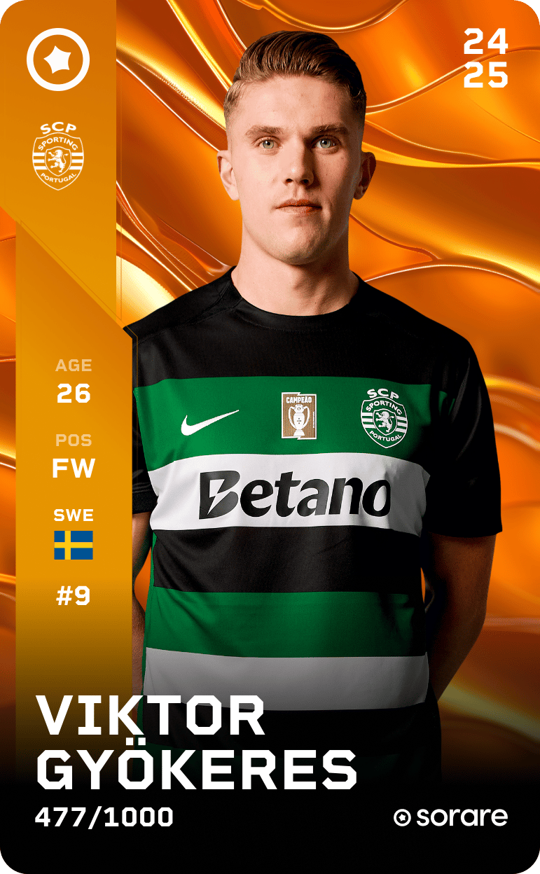 Viktor Gyökeres 2024-25 • Limited 477/1000