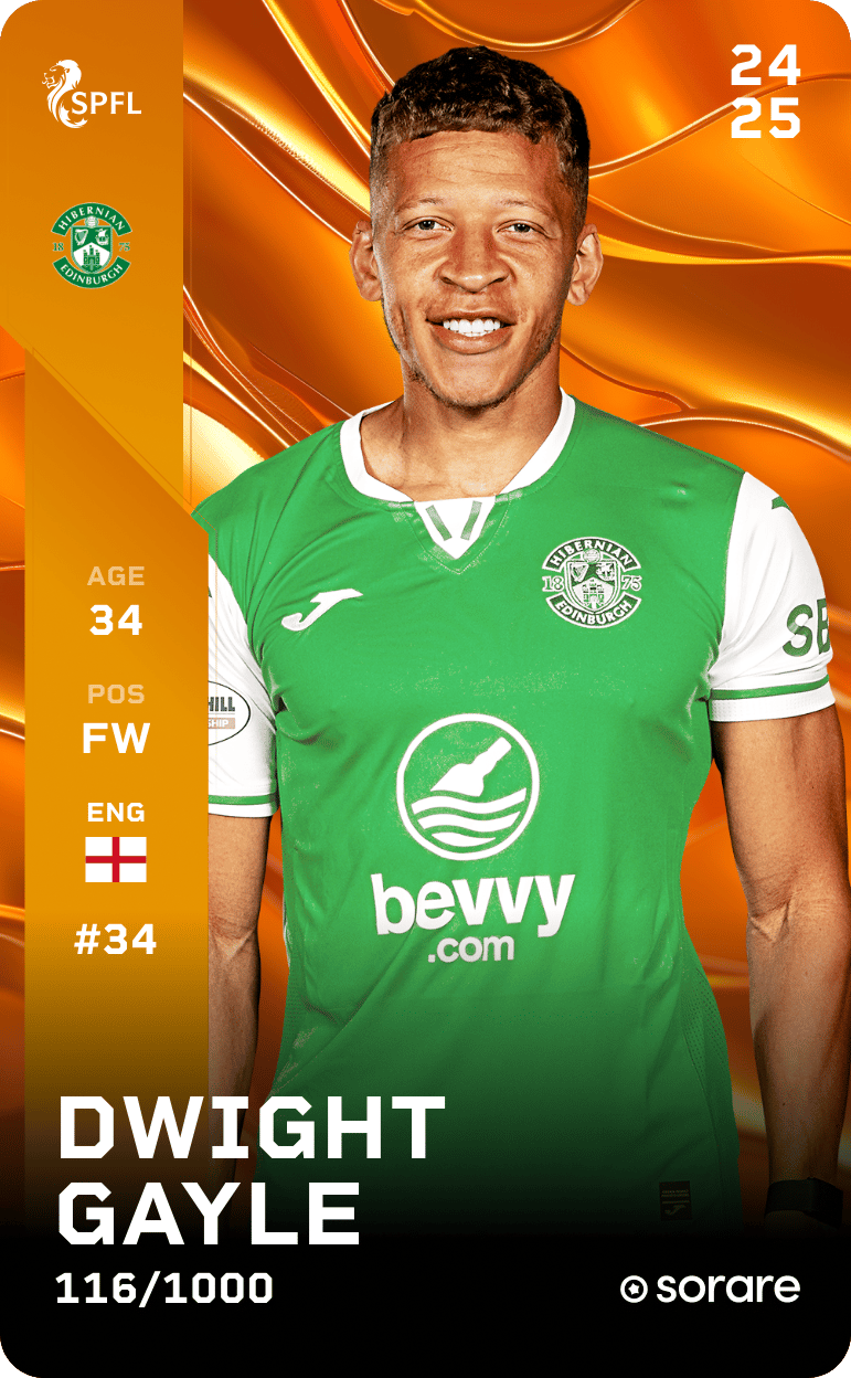 Dwight Gayle 2024-25 • Limited 116/1000
