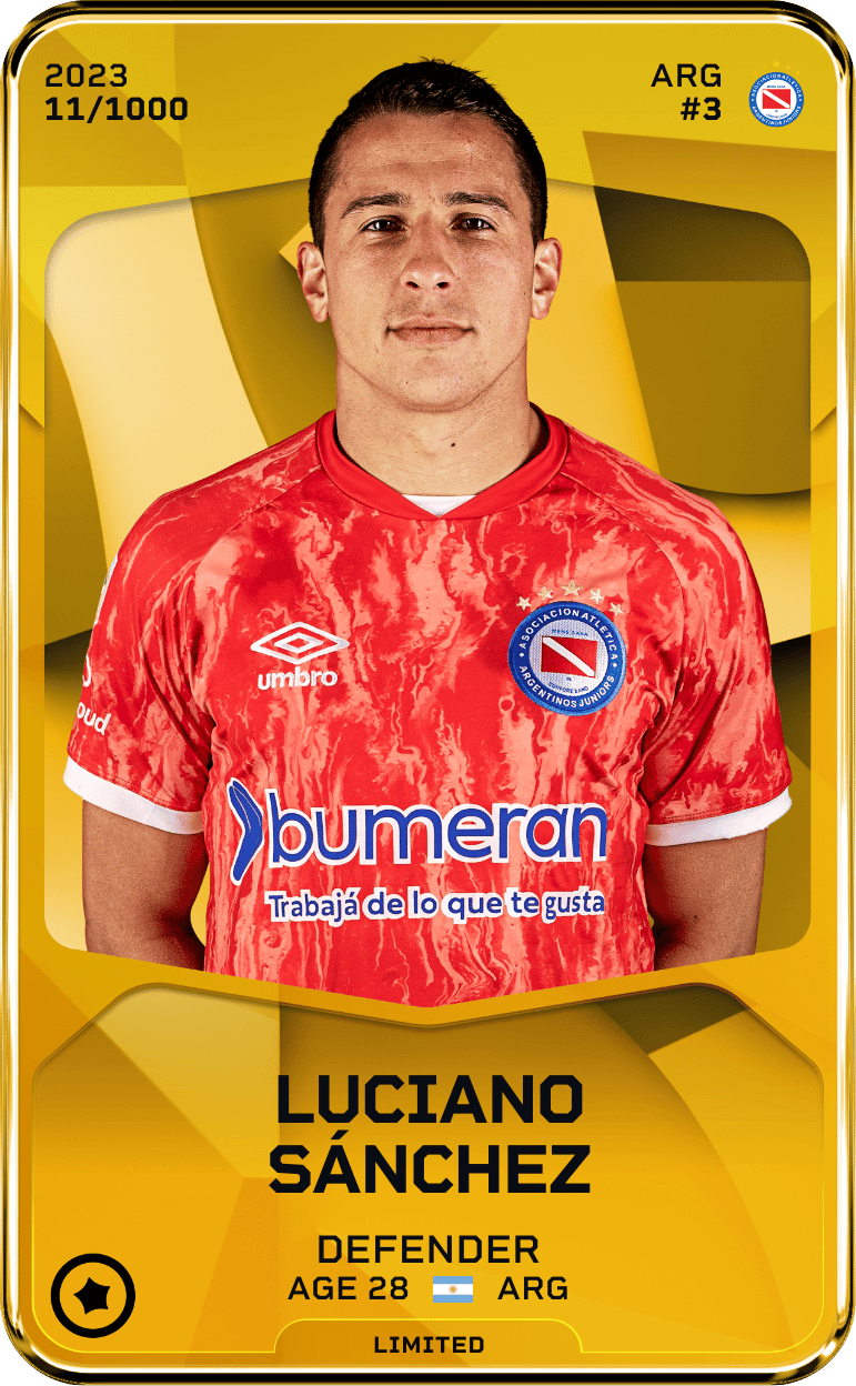 Luciano Sánchez 2023-24 • Limited 11/1000