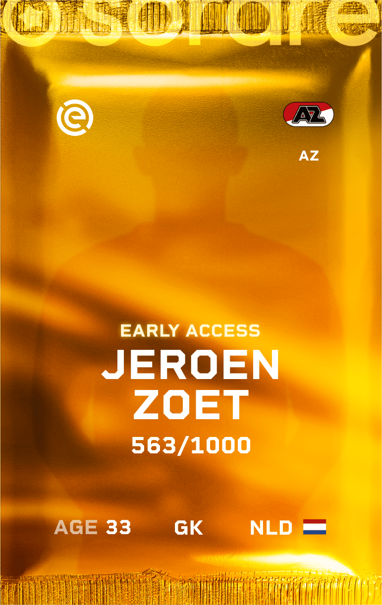 Jeroen Zoet 2024-25 • Limited 563/1000