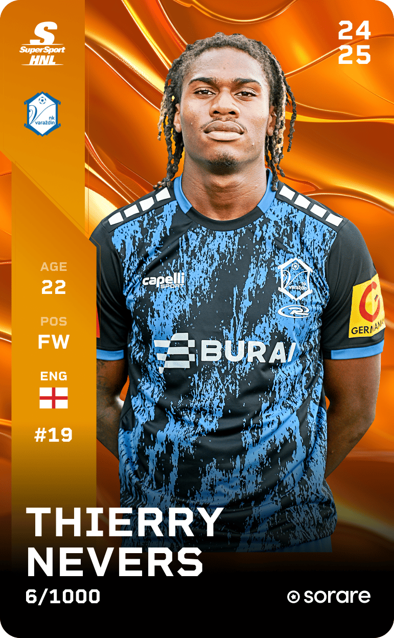 Thierry Nevers 2024-25 • Limited 6/1000
