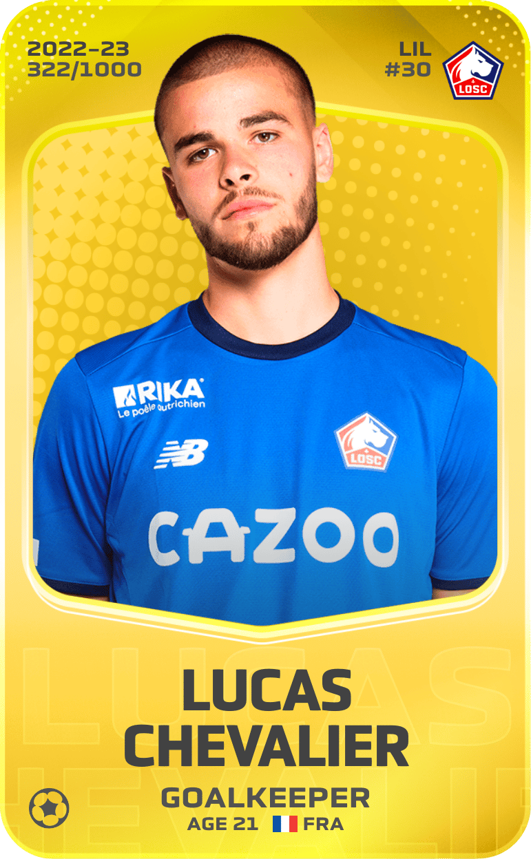 Lucas Chevalier 2022-23 • Limited 322/1000