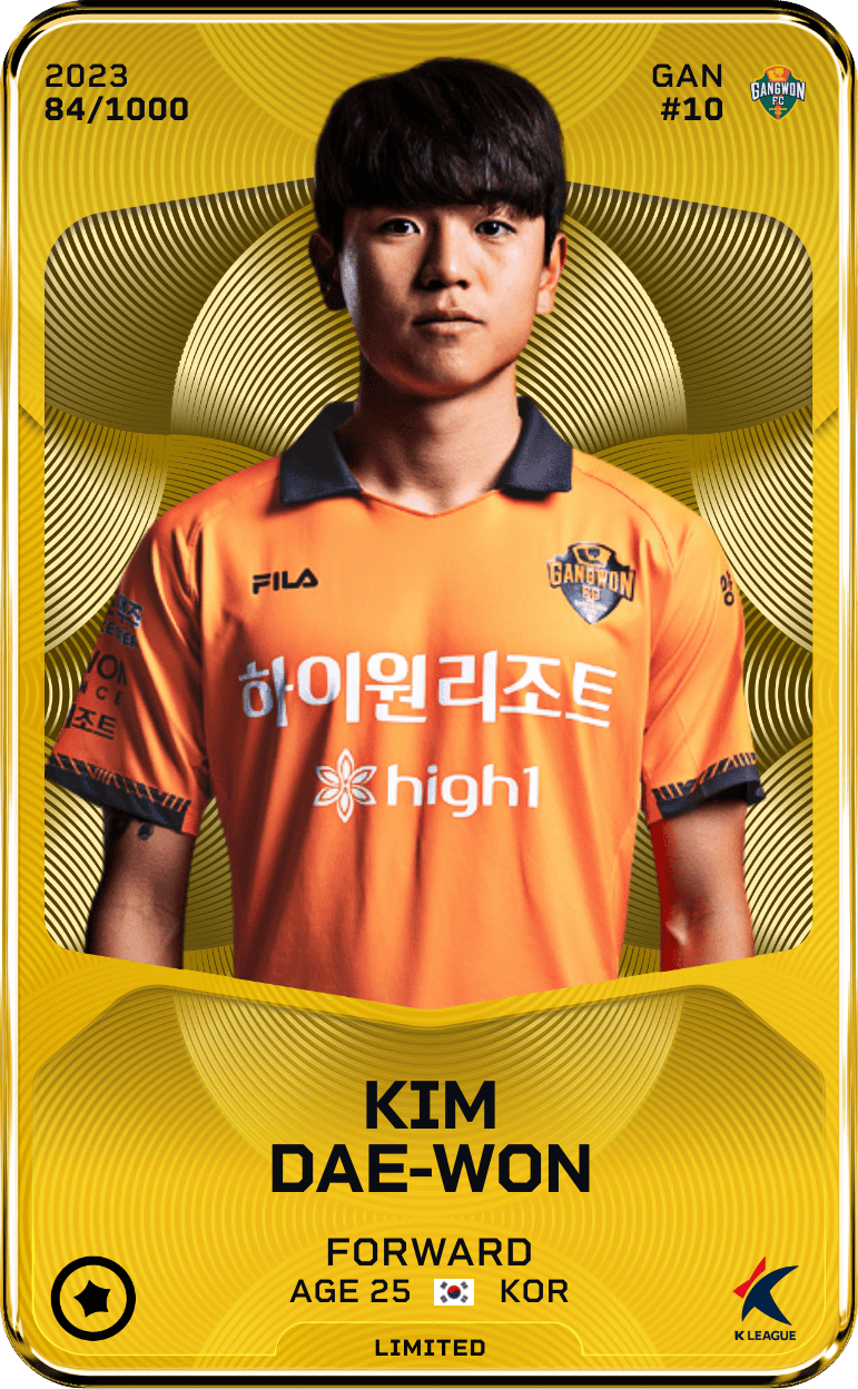Kim Dae-Won 2023-24 • Limited 84/1000