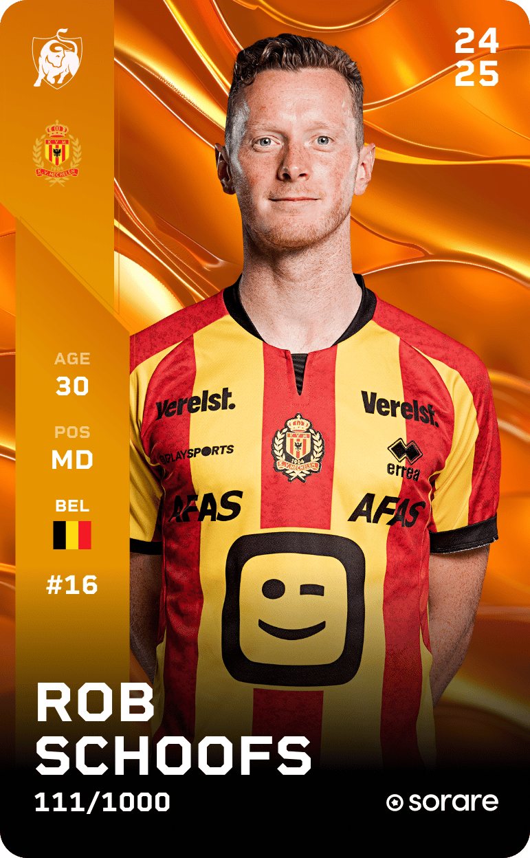 Rob Schoofs 2024-25 • Limited 111/1000