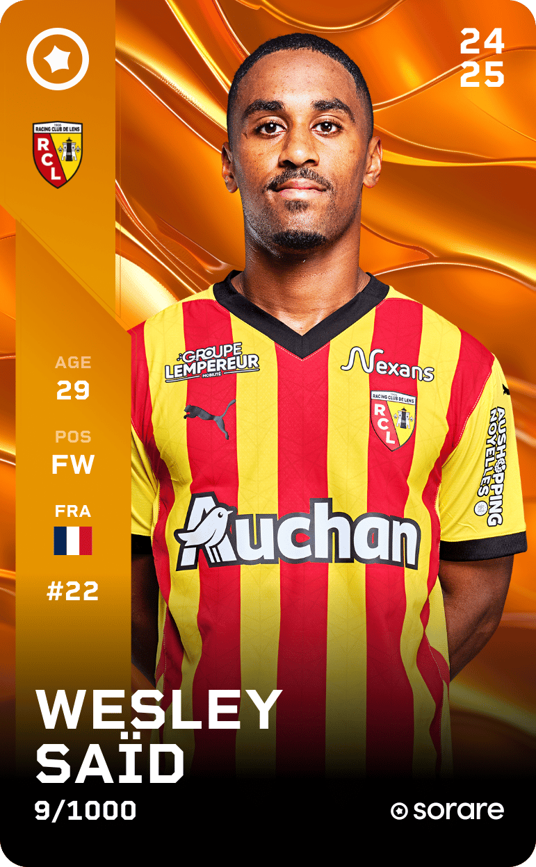 Wesley Saïd 2024-25 • Limited 9/1000