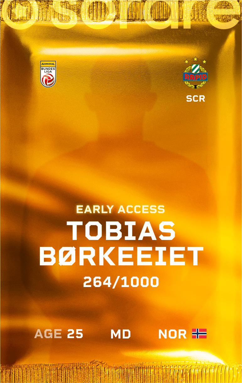 Tobias Børkeeiet 2024-25 • Limited 264/1000