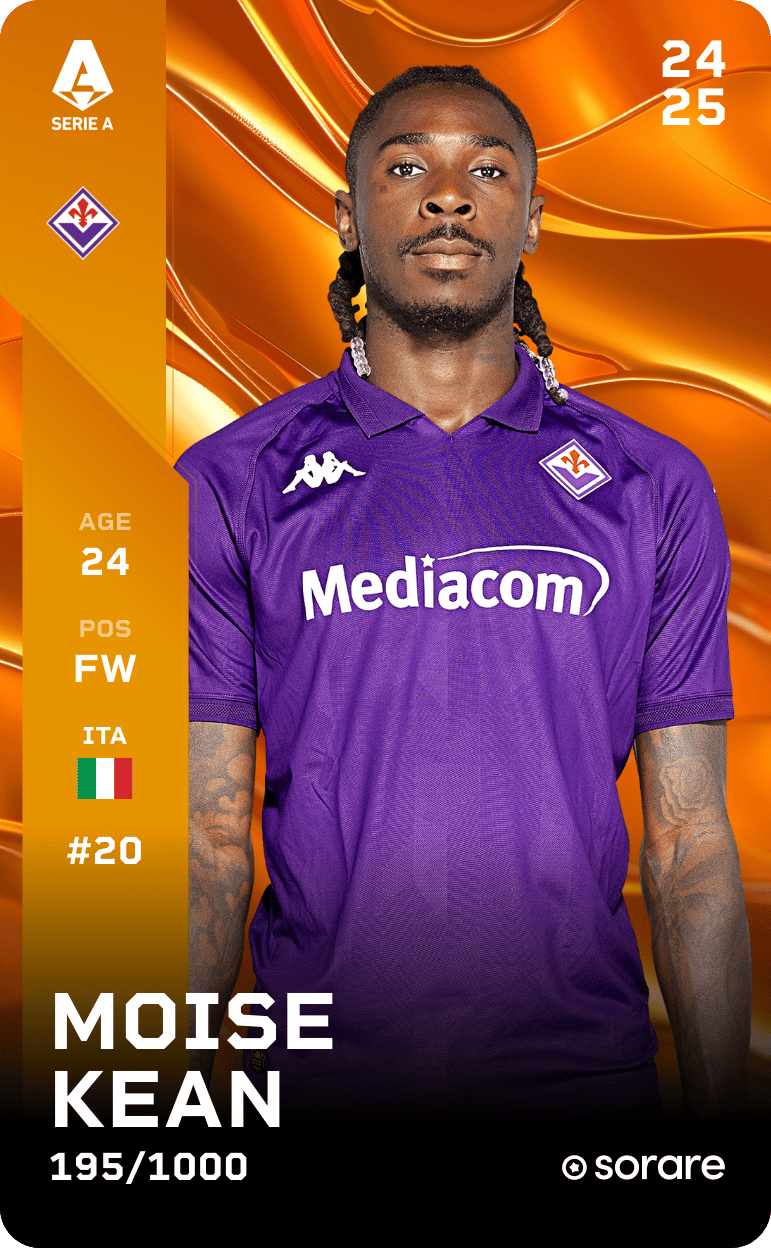 Moise Kean 2024-25 • Limited 195/1000