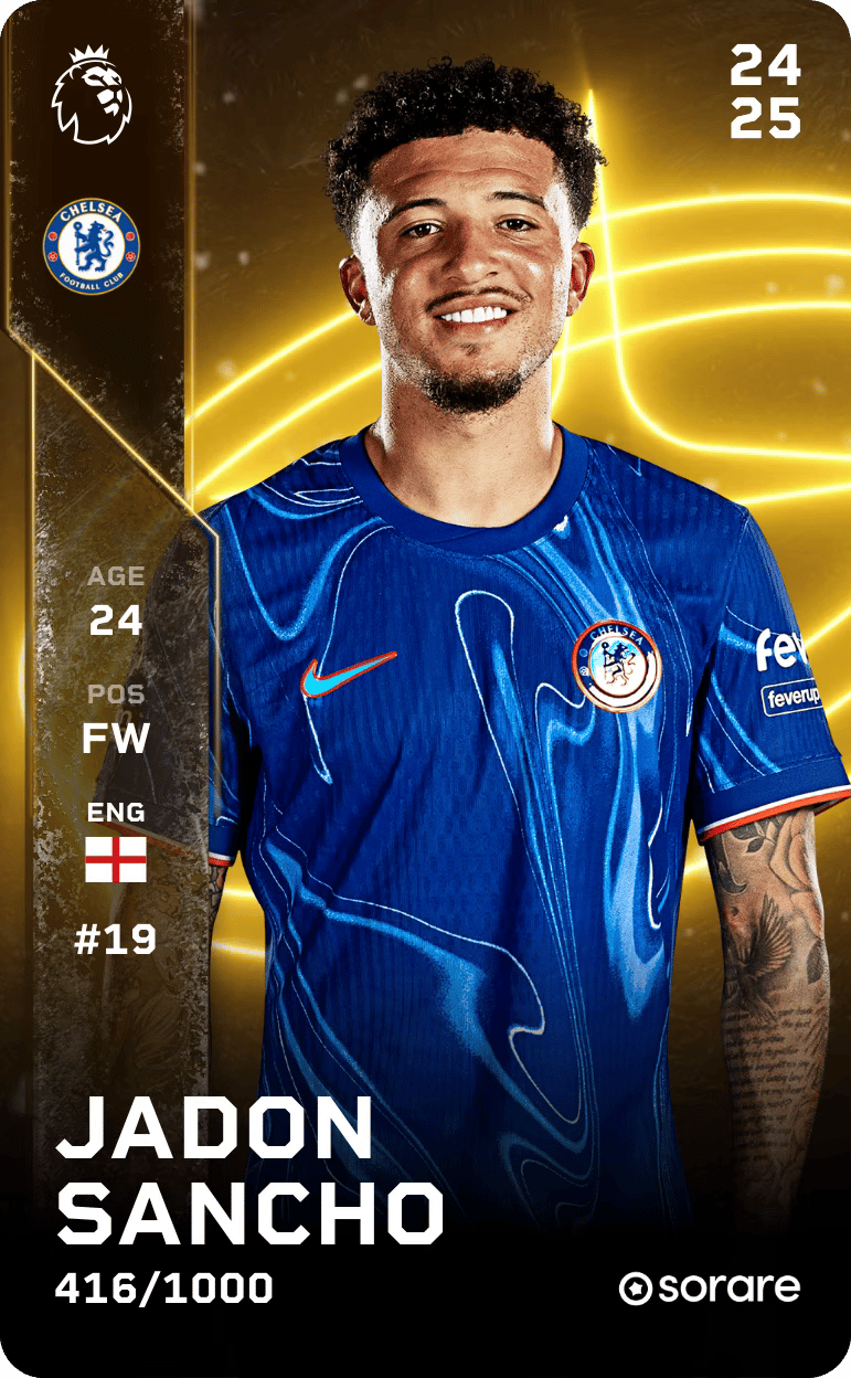 Jadon Sancho 2024-25 • Limited 416/1000