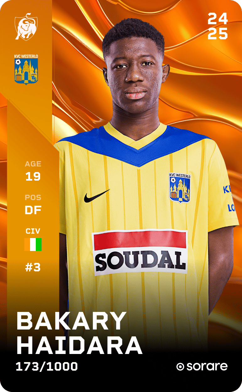 Bakary Haidara 2024-25 • Limited 173/1000