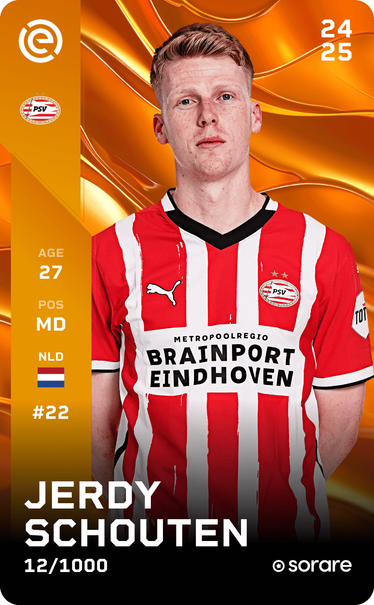 Jerdy Schouten 2024-25 • Limited 12/1000