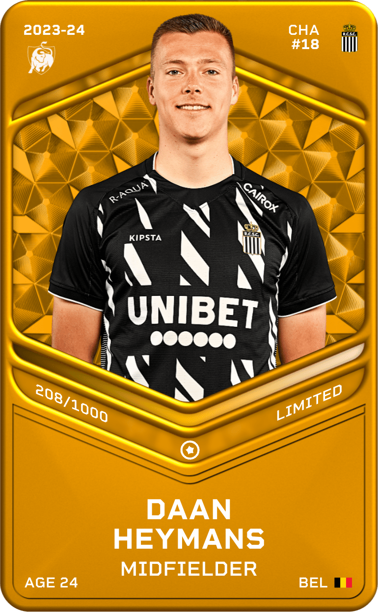 Daan Heymans 2023-24 • Limited 208/1000