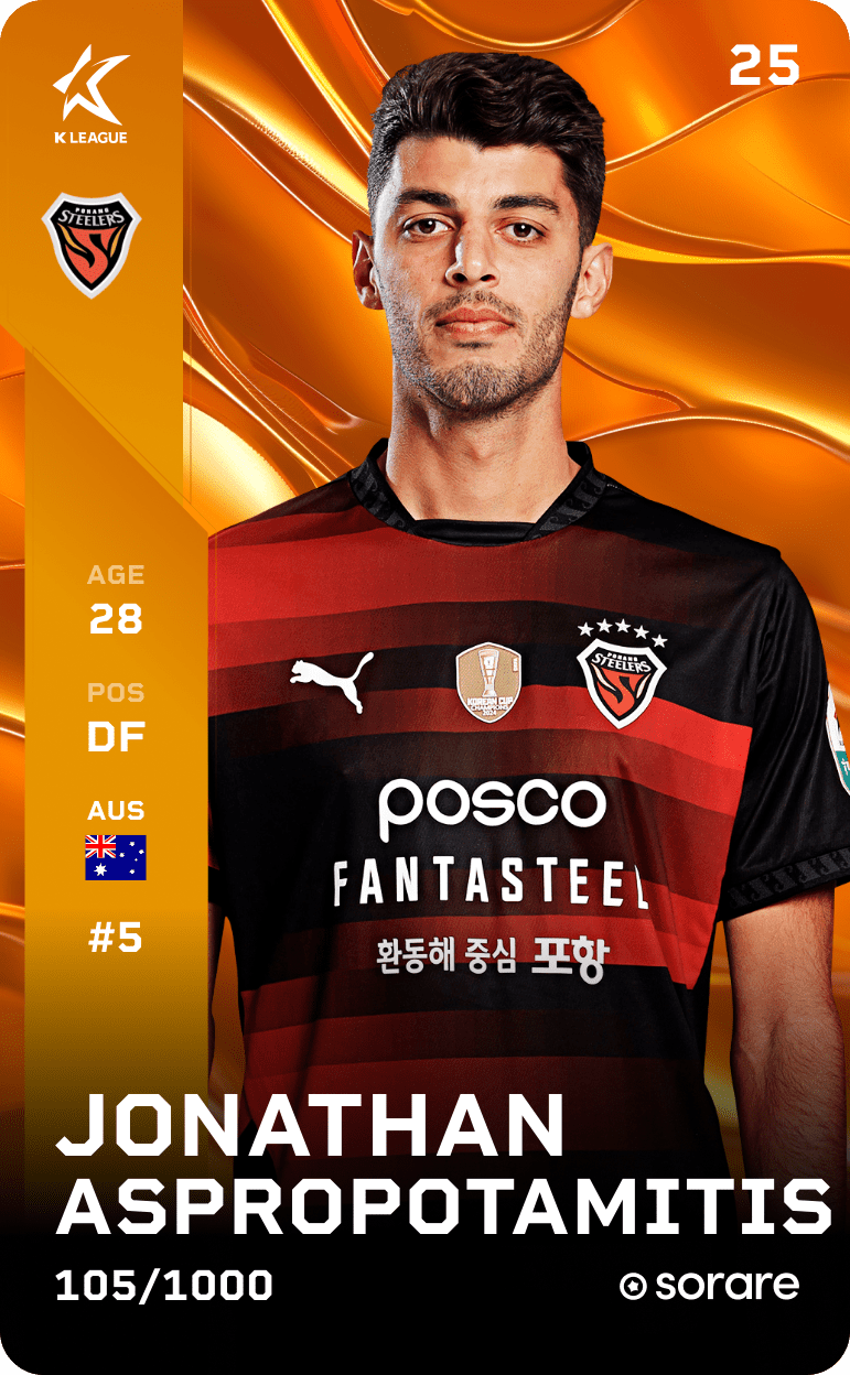 Jonathan Aspropotamitis 2025-26 • Limited 105/1000