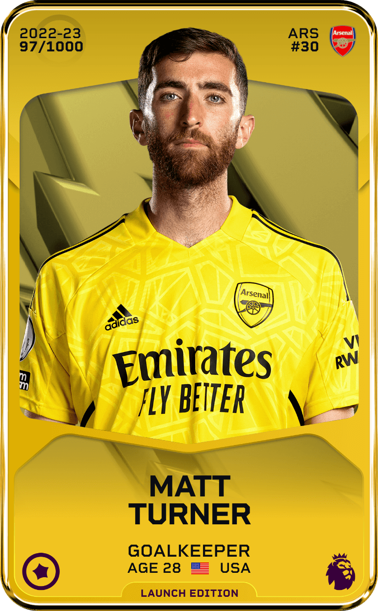 Matt Turner 2022-23 • Limited 97/1000