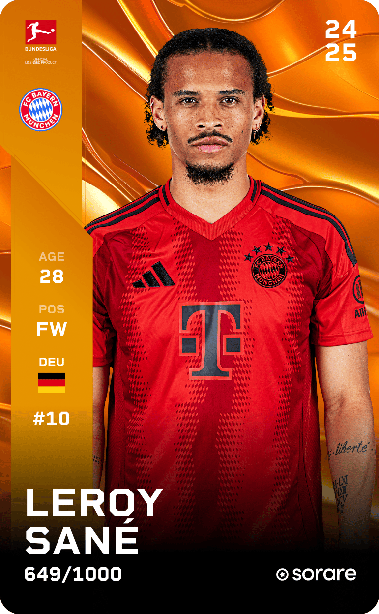 Leroy Sané 2024-25 • Limited 649/1000